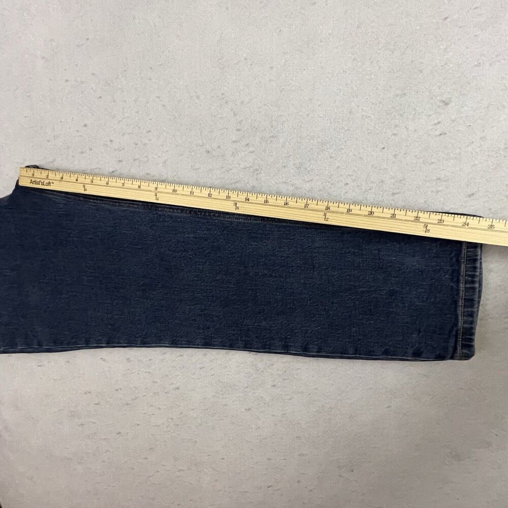 Everlane Dark Blue Straight Leg Jeans - Picture 7 of 16